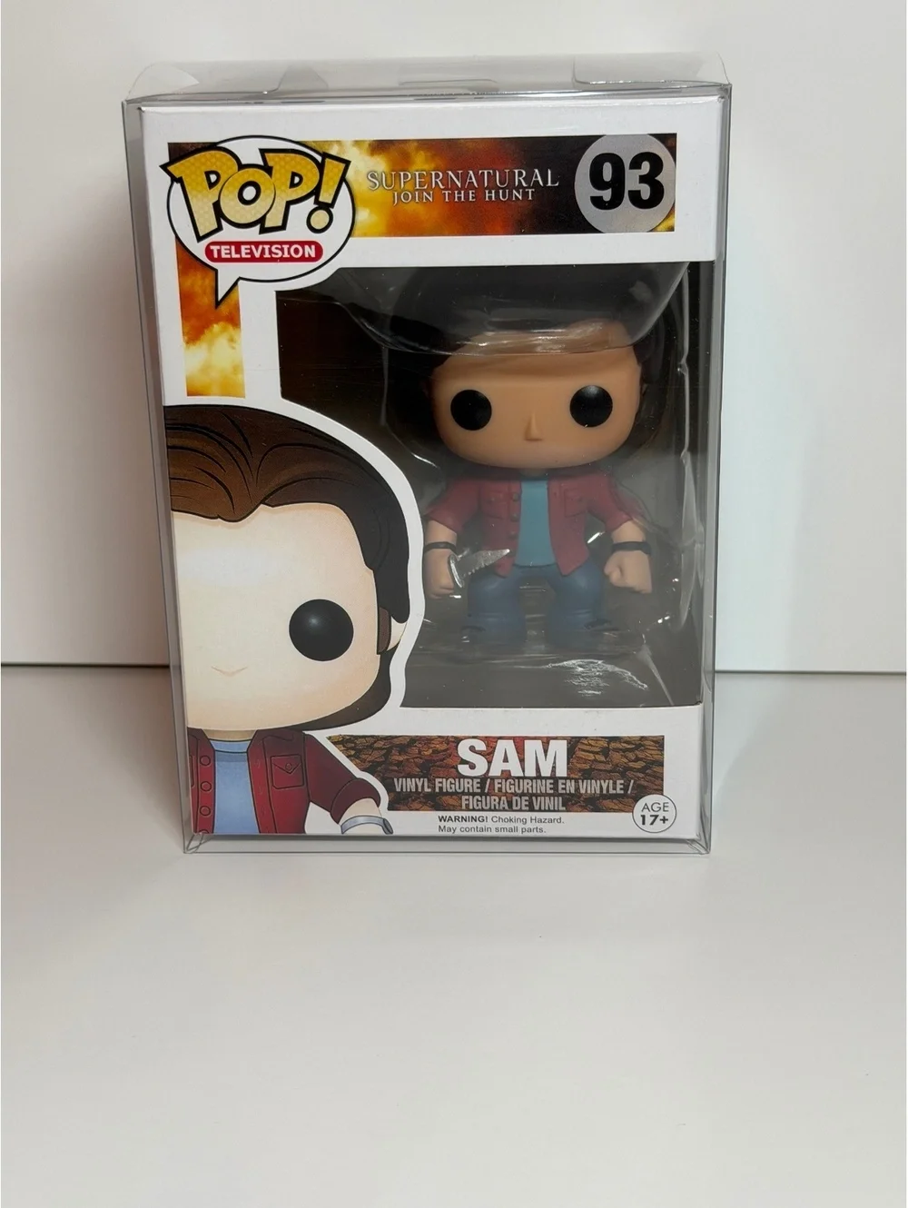 Funko Pop! Television Supernatural Sam Vinyl Figure #93 Original